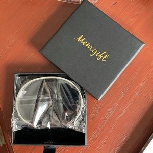 NWT Memgift "Be A Mermaid" Stainless Cuff Bracelet